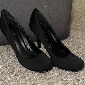 a.n.a Black Classic Heels
